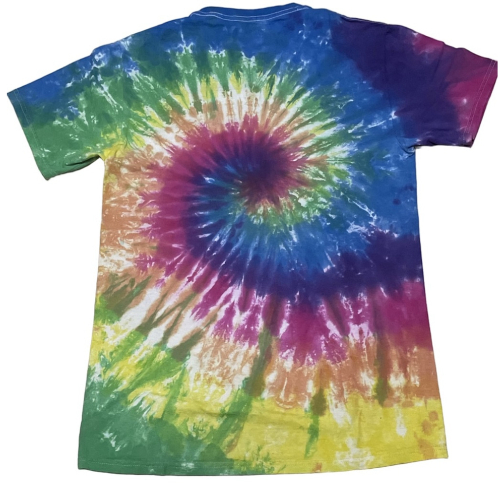 Men's Nickelodeon Tie-Dye "I Love The 90s" Short Sleeve Tee S Multicolor - Picture 2 of 5